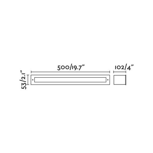Faro 71736, Deckenbeleuchtung für den Außenbereich, Aluminium, IP67, III, 11 W, 2700 K