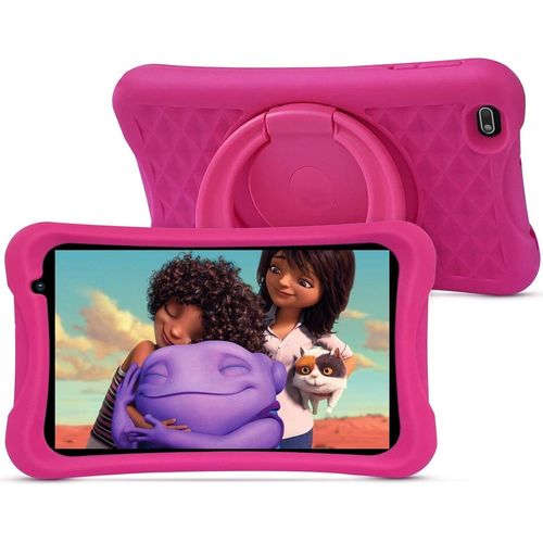 Kinder-Tablet, Kindersicherung, Kinder-App, Quad-Core-Prozessor Tablet (8", 32 GB, Android 10, HD-IPS-Bildschirm, Dual-Rückfahrkamera (Rosa )