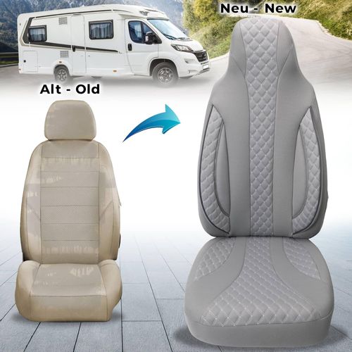 Wohnmobil Sitzbezüge für Dethleffs Globevan Camp One Two (WPL409)