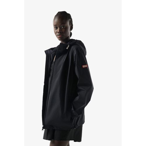 Hunter Packbare Regen Unisex Volwassenen Zwarte Regenjack