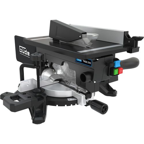 GÜDE Tischsäge Kappsäge TKGS 210 Säge Holzsäge Kombisäge 1500 Watt 210 mm