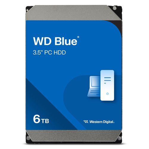 Western Digital WD Blue 6To SATA 3.5p PC 6 Gb/s HDD