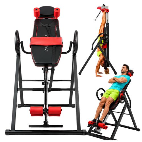 FIT4MED | Gravitation Inversionsbank - Schwarz - 152 X 115 X 74 Cm - Rückenschmerzen - Rehabilitation