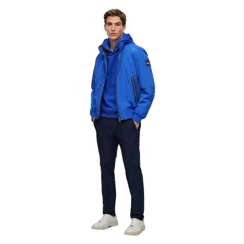 Boss Heren Porsche X Hoodie (Helder Blauw)