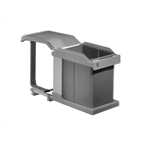 Hailo Abfallsammler MS Swing 40.1/2 Solo 20 Mülleimer Einbau Abfalleimer 3634-10