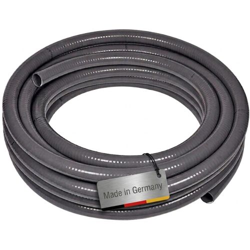 25m Poolflex flexibler PVC Druckschlauch Ø 50mm, grau Flex Rohr