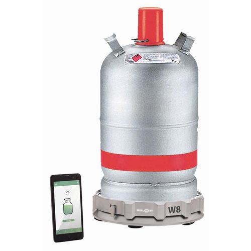 BRUNNER- W8 2.0 GasControl - elektronische Gaswage - APP-Überwachung per Bluetooth