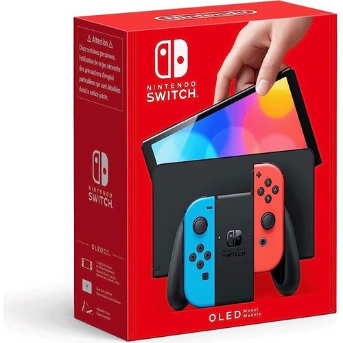 Nintendo Switch (OLED-Modell) Neon-Rot/Neon-Blau