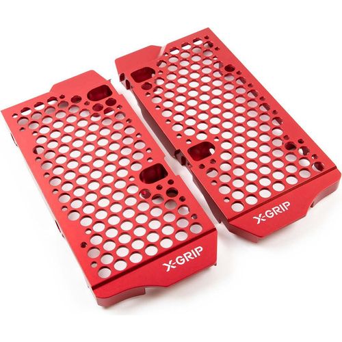 X-Grip Kühlerdeckel (Satz) Beta Rr 125/480 '20-'23 Rot (Siehe Produktbeschreibung)