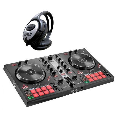 Hercules DJ Control Inpulse 300 MK2 mit Kopfhörer