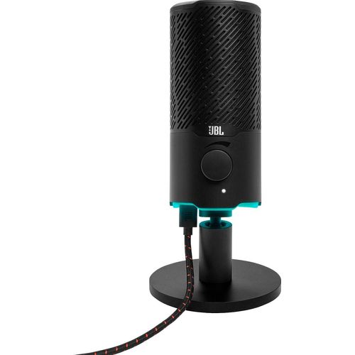 JBL Mikrofon "Quantum Stream", schwarz, B:8cm H:17,43cm L:8cm, Mikrofone