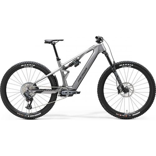 Merida eONE-SIXTY SL 8000 I1 glossy XS Grau - kraftvolles E-MTB für anspruchs...