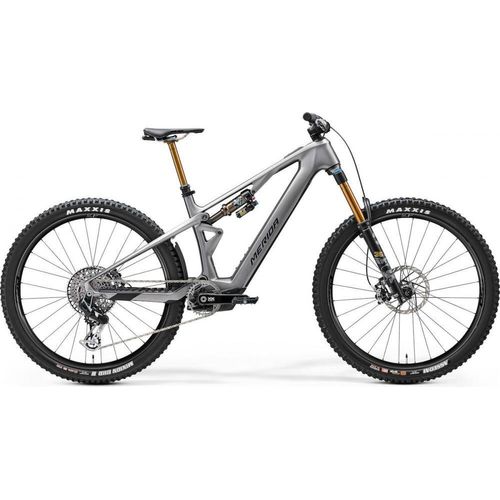 Merida eONE-SIXTY SL 10K I1 glossy Größe M Grau - leistungsstarkes E-MTB für ....