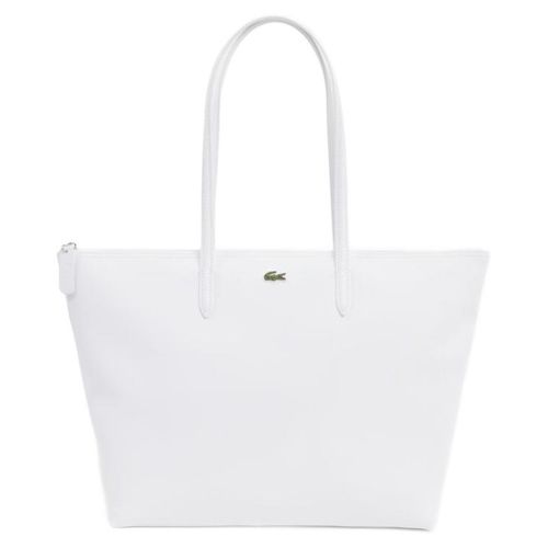 LACOSTE Shopper Shopping Bag Blanc weiß