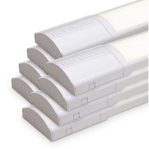 hoftronic LED-Leiste 150 cm 50 W 4000 K IP20 Weiß 8er Set