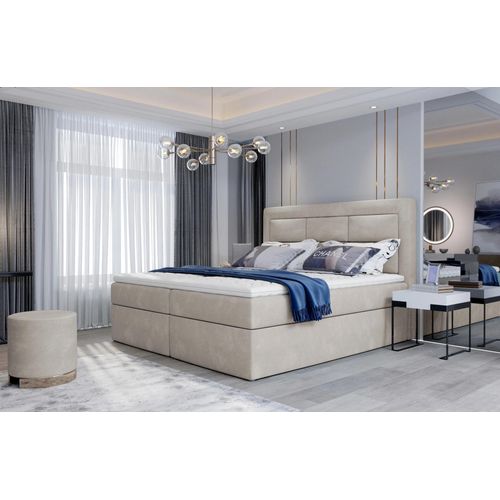 Boxspringbett 140x200 TERIVO - beige