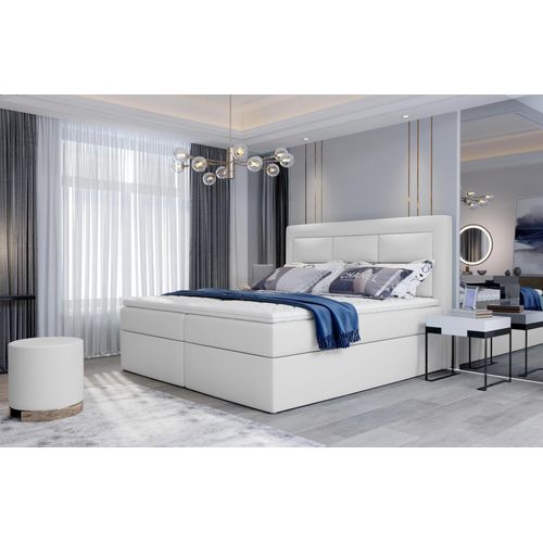 Boxspringbett 140x200 TERIVO - weißes