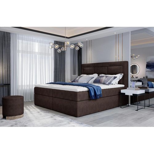 Boxspringbett 140x200 TERIVO - braun