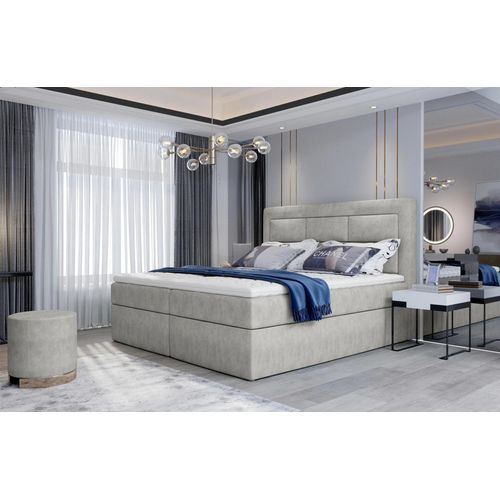 Boxspringbett 140x200 TERIVO – beiges
