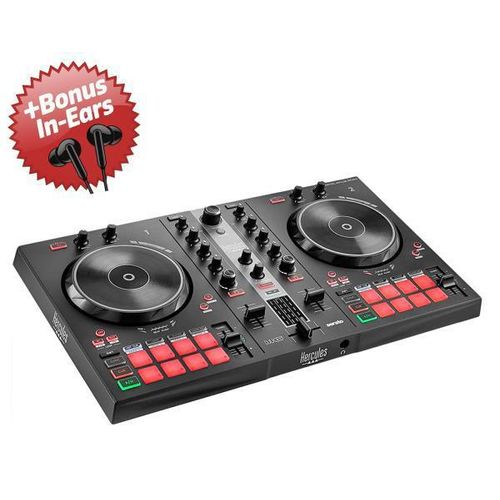 Hercules DJ Control Inpulse 300 MK2 + Bonus In-Ear Kopfhörer