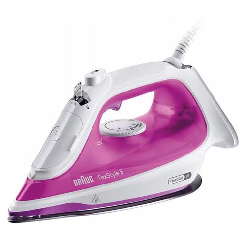 Braun TexStyle 5 Dampfbügeleisen, 2500 W, FreeGlide 3D, vertikaler Dampfausstoß