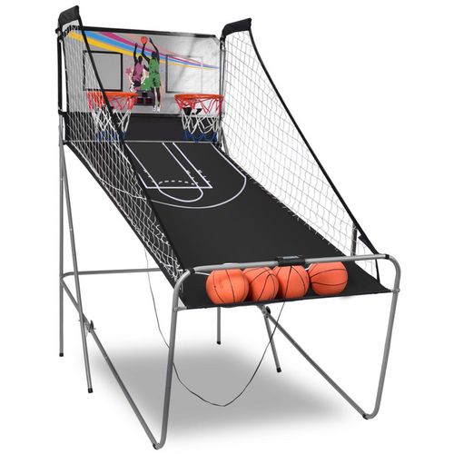 COSTWAY Basketballkorb Basketball Automat inkl. 4 Bällen klappbar Basketballständer Basketballspiel Schießmaschine