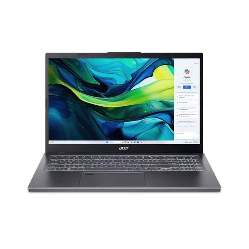 Acer Aspire 15 A15-61M Laptop/Ultrabook, 15.6" Full HD IPS, AMD Ryzen 5 8640HS, 16GB RAM, 512GB SSD, AMD Radeon Graphics, Windows 11 Home, Grau