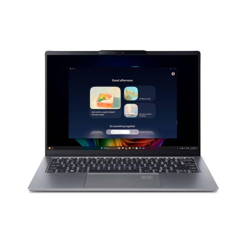 Acer Swift Go 14 AI OLED, SFG14-64, Ultrabook/Laptop, 14" 1.9K OLED, AMD Ryzen 5, 16GB RAM, 512GB SSD, Radeon Graphics, Windows 11 Home, Silber