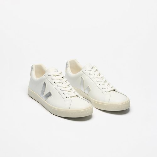 Veja Esplar Leren Witte Sneakers Voor Vrouwen