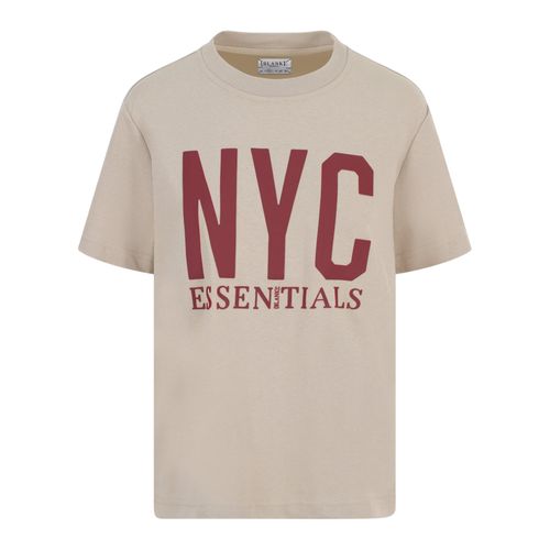 Blank Essentials Dames/Dames Newyork Grafisch T-Shirt (Zomerzand)