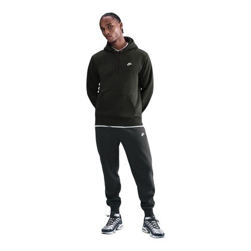 Nike - "Club" Hoodie zum Überziehen für Herren, Fleece (Mammutbaum Rot)