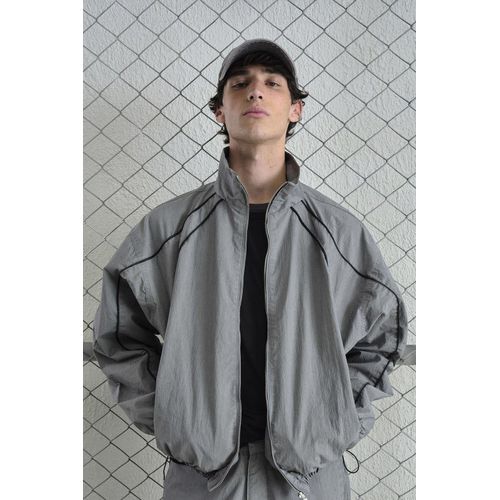 Kontrastbindungs-Detailjacke