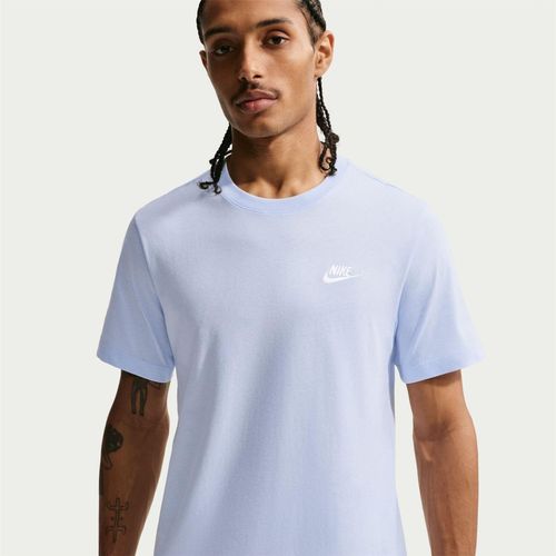Nike Heren Club T-Shirt (Hydroblauw)