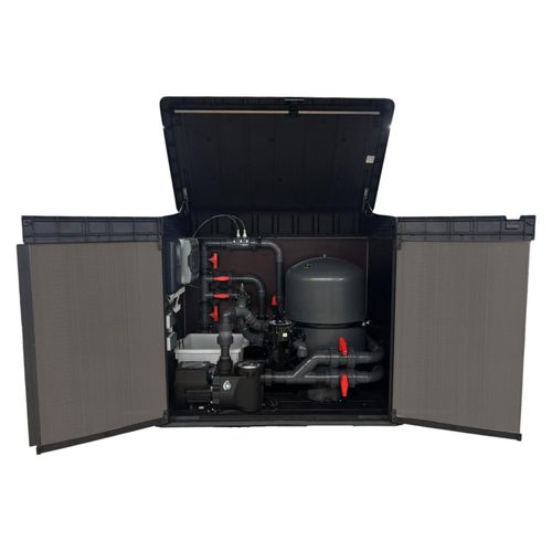 Pool Technikbox I inkl. Dosieranlage Chlor + pH I Bayrol Automatic Cl-pH