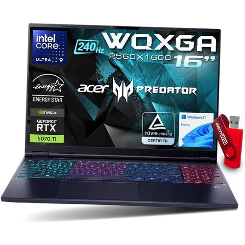 Laptop Acer Predator Helios Neo 16S U9 16GB 512GB SSD WQXGA OLED RTX GAMING