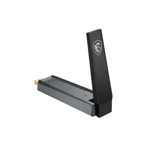 MSI Netzwerk-Switch "AX 1800 WiFi USB Stick", schwarz, B:3cm H:1,9cm T:10cm, Netzwerk-Switches
