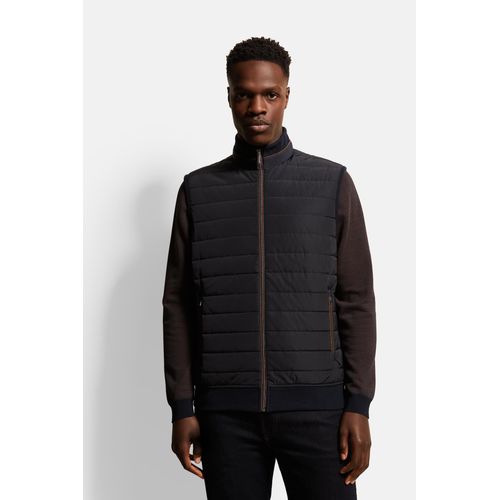 Bugatti Herren Vest met kruissteek