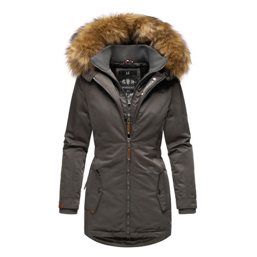 Marikoo dames winterjas – Sanakoo, warm met afneembare bontkraag