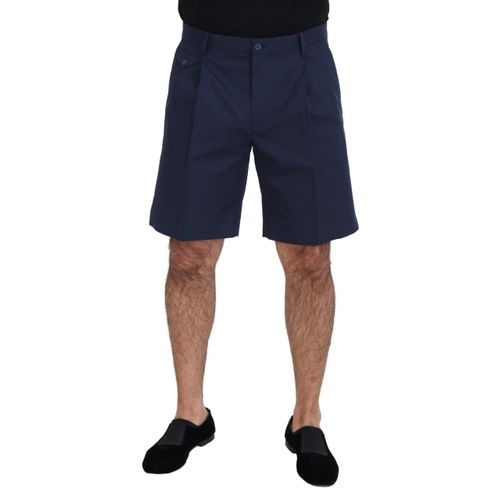 Plissé Korte Broek Midlengte