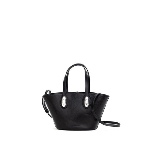 Alexander Wang Zwarte Leren Schoudertas