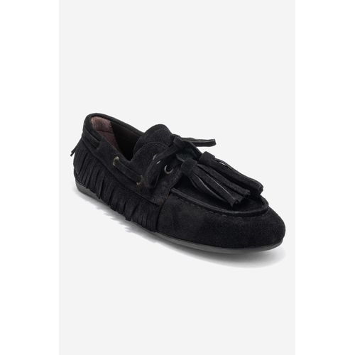 Fenora Leren Kwast Loafer Dames