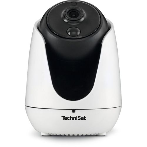 TechniSat Innenkamera 1 | Full-HD Smart Home Kamera, WLAN, Nachtsicht | weiß