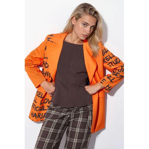 Overmaatse Crepe Blazer Jas