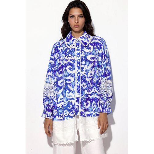 Floral mini A-lijn jurk