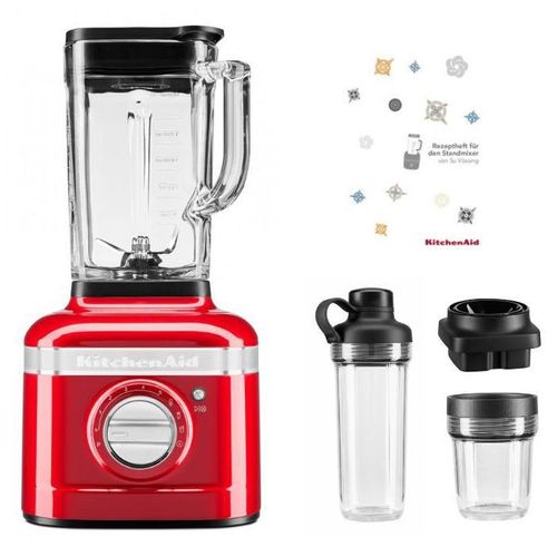 KitchenAid K400 Standmixer Flexi-Paket Liebesapfel Rot