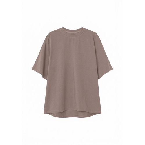 Oversized Premium T-shirt DONKERBEIGE