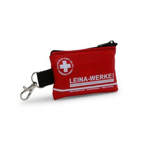 Leina-Werke Primus Kids Beatmungshilfe im Schlüsselanhänger, Einmalartikel, rot, mit Schlaufe & Haken