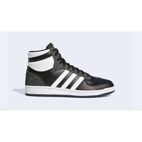 Adidas knöchelhohe Schuhe Schwarz Weiß mit stabilisierender Sohle und Schnürung GX0742