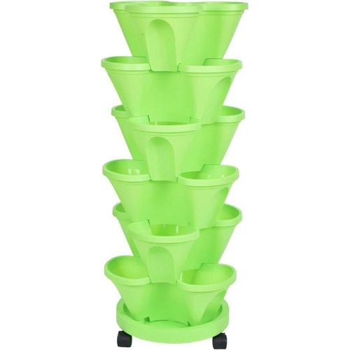 Kunststoff-Treppenstufe für den Garten, 84 cm, grün
