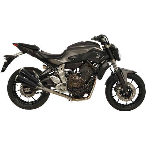 Leovince Gp Duals Yamaha Mt-07/fz-07 14-16/mt-07/fz-07 17-20 Ref:15107 Stainless Steel Homologiertes Vollliniensystem Silber Homologated Silber Homologated